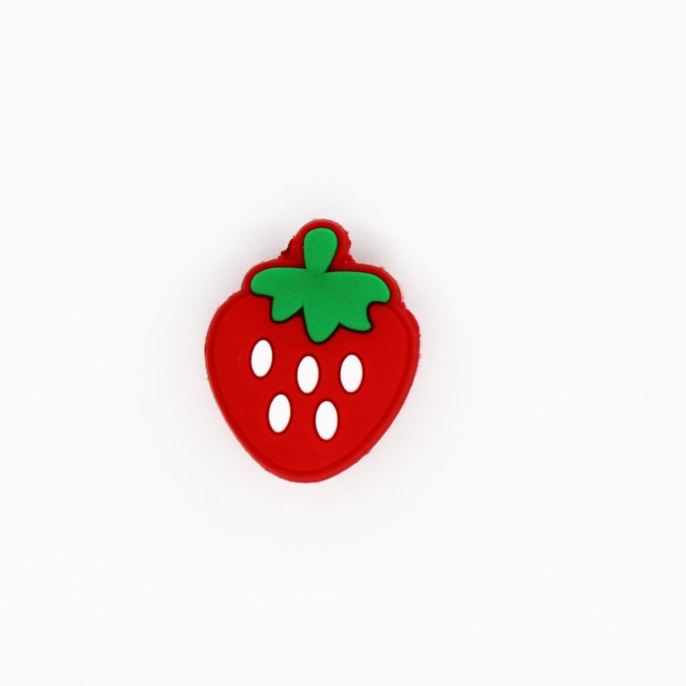 Strawberry croc charm